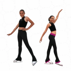 Contrast Waist Pants P04